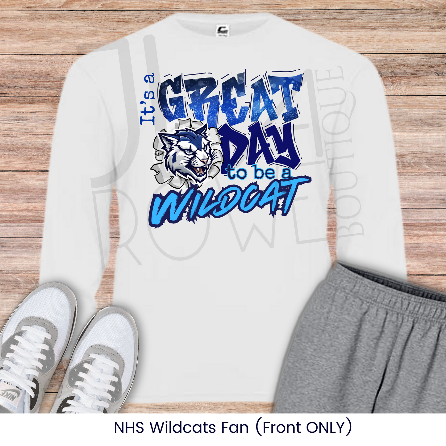Northwestern: It's a Great Day Wildcat T-Shirt (Long Sleeve)