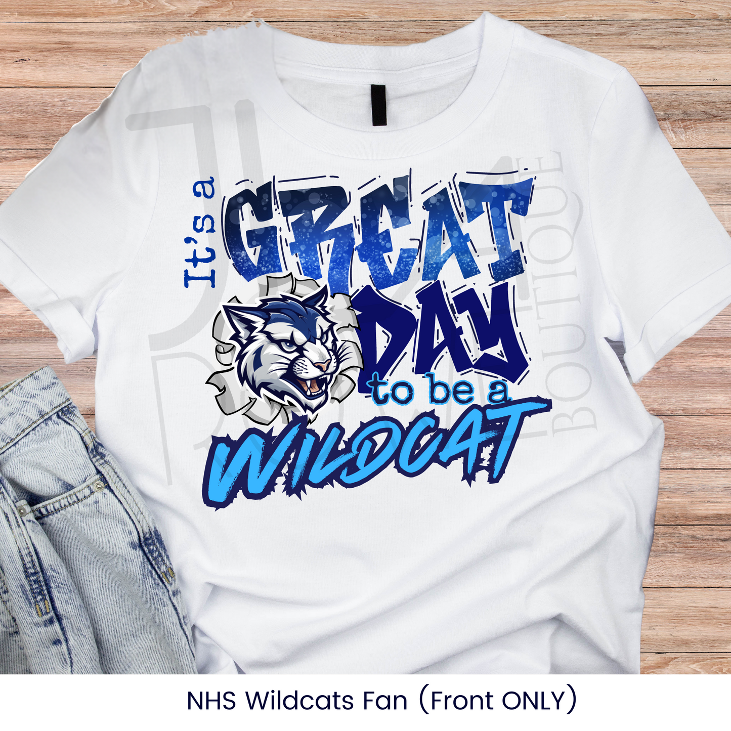 Northwestern: It's a Great Day Wildcat T-Shirt (short sleeve)