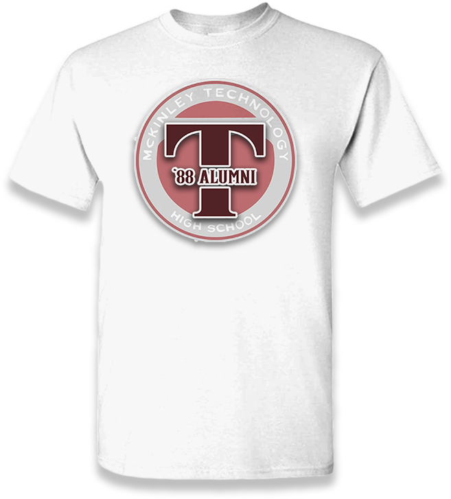 Alumni - Premium Digital Print (Logo PopT) T-Shirt