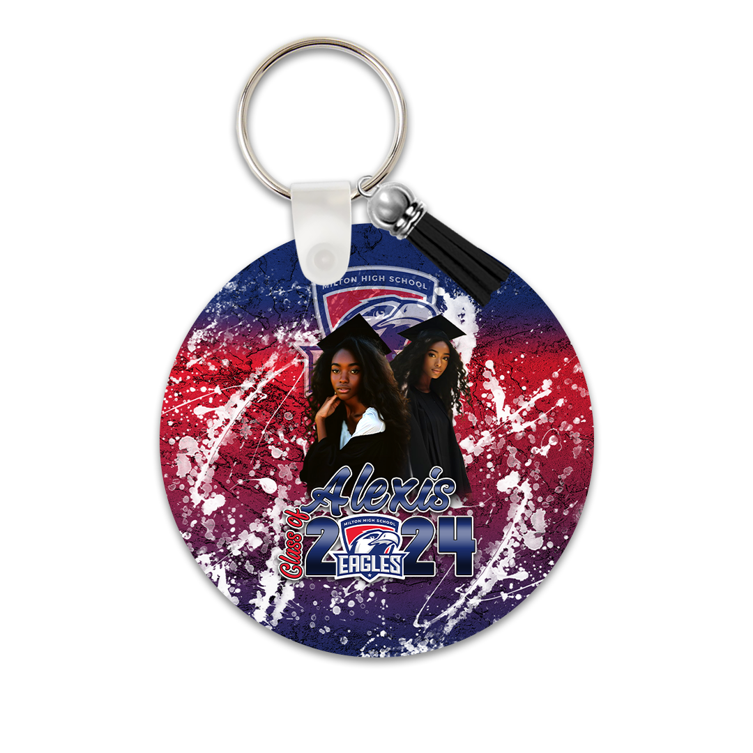 Graduation: Full-Color Keychain-125