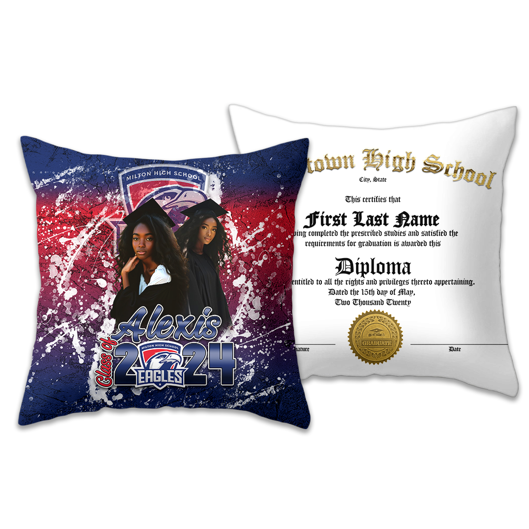 Graduation: Premium Graduation Pillow Case-125