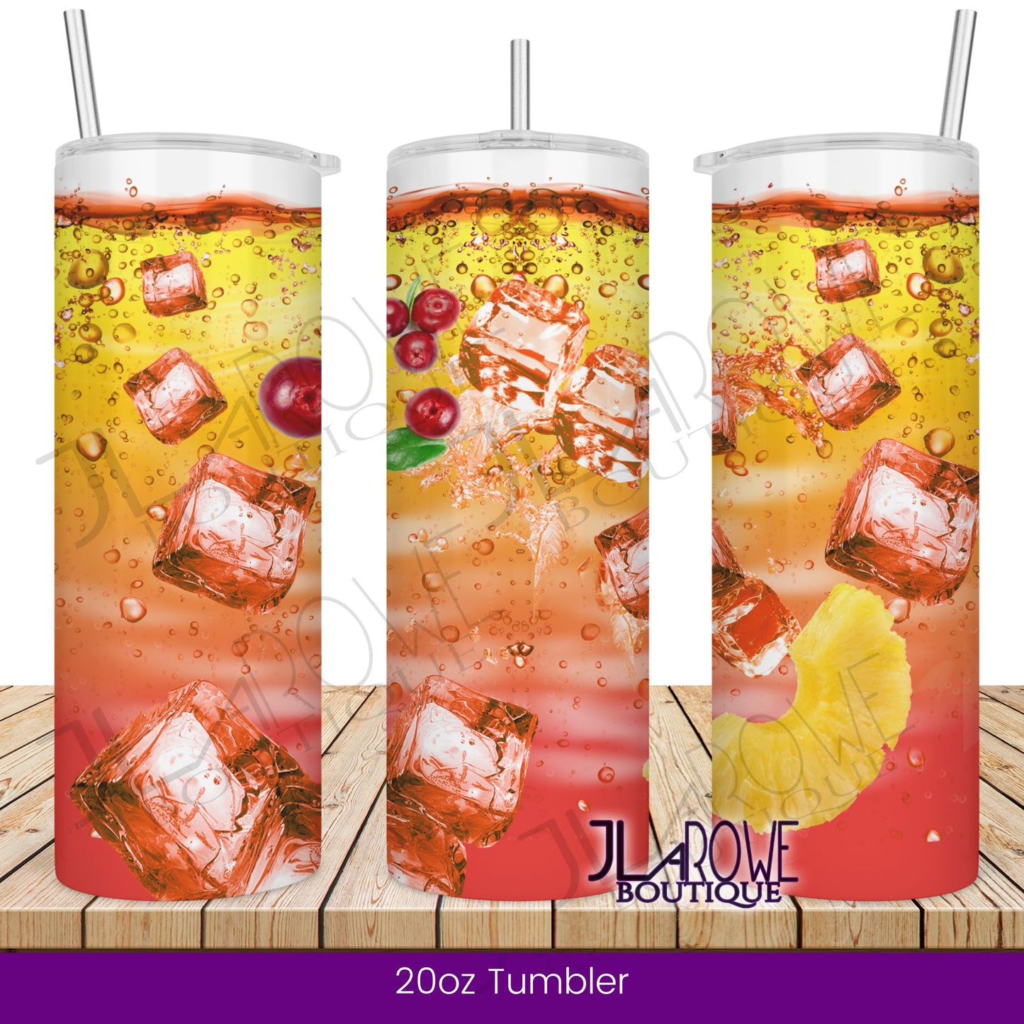 Mocktail Fruit Drink- 20oz Tumbler