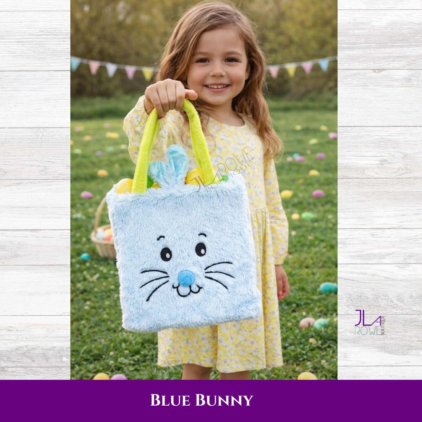 Plush Easter Tote Bag