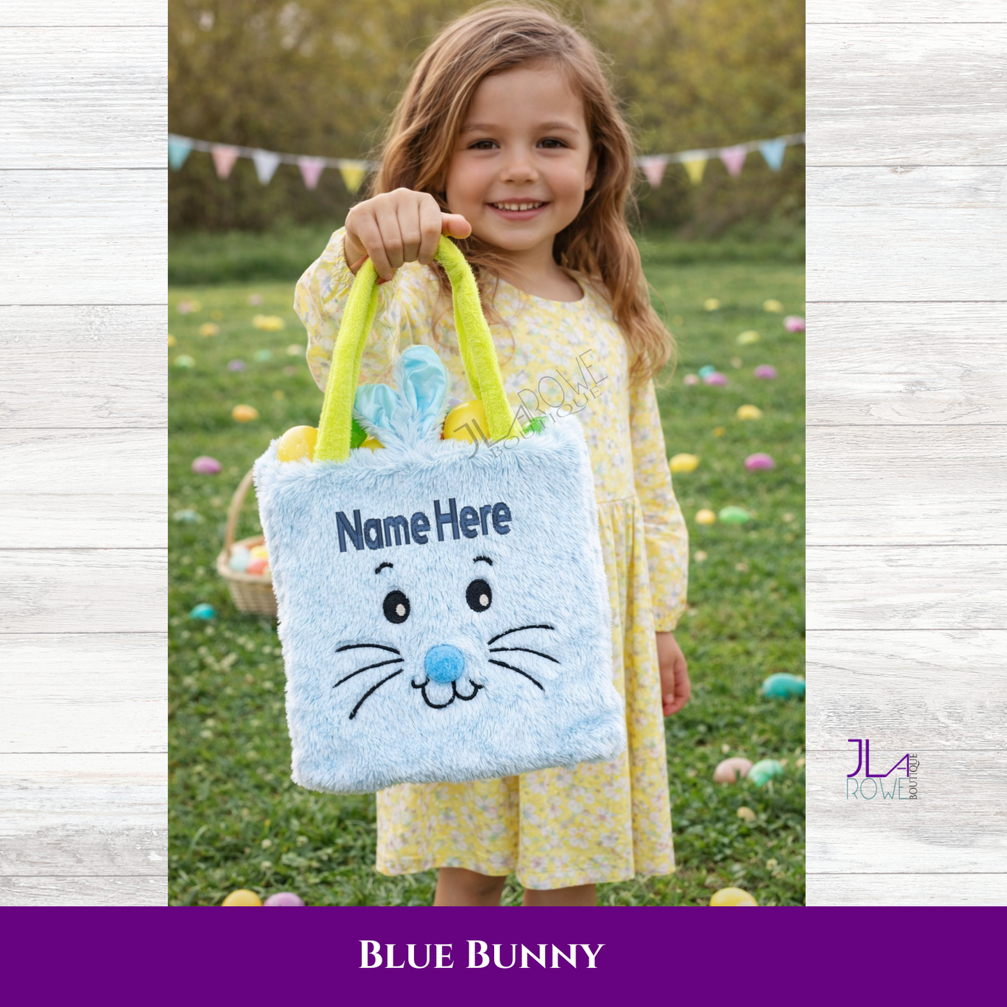 Plush Easter Tote Bag