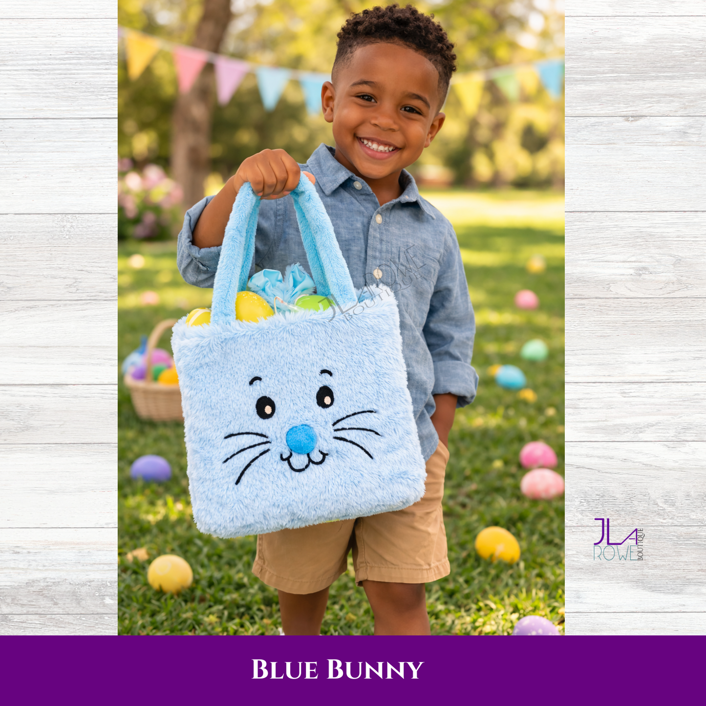 Plush Easter Tote Bag