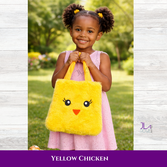 Plush Easter Tote Bag