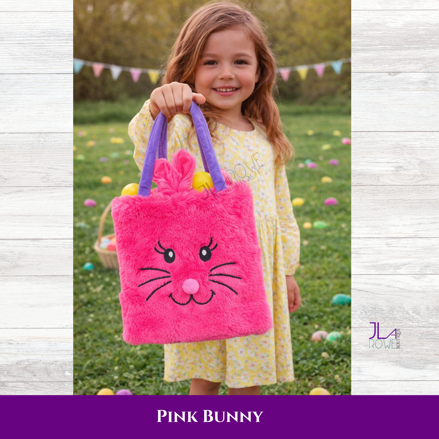 Plush Easter Tote Bag