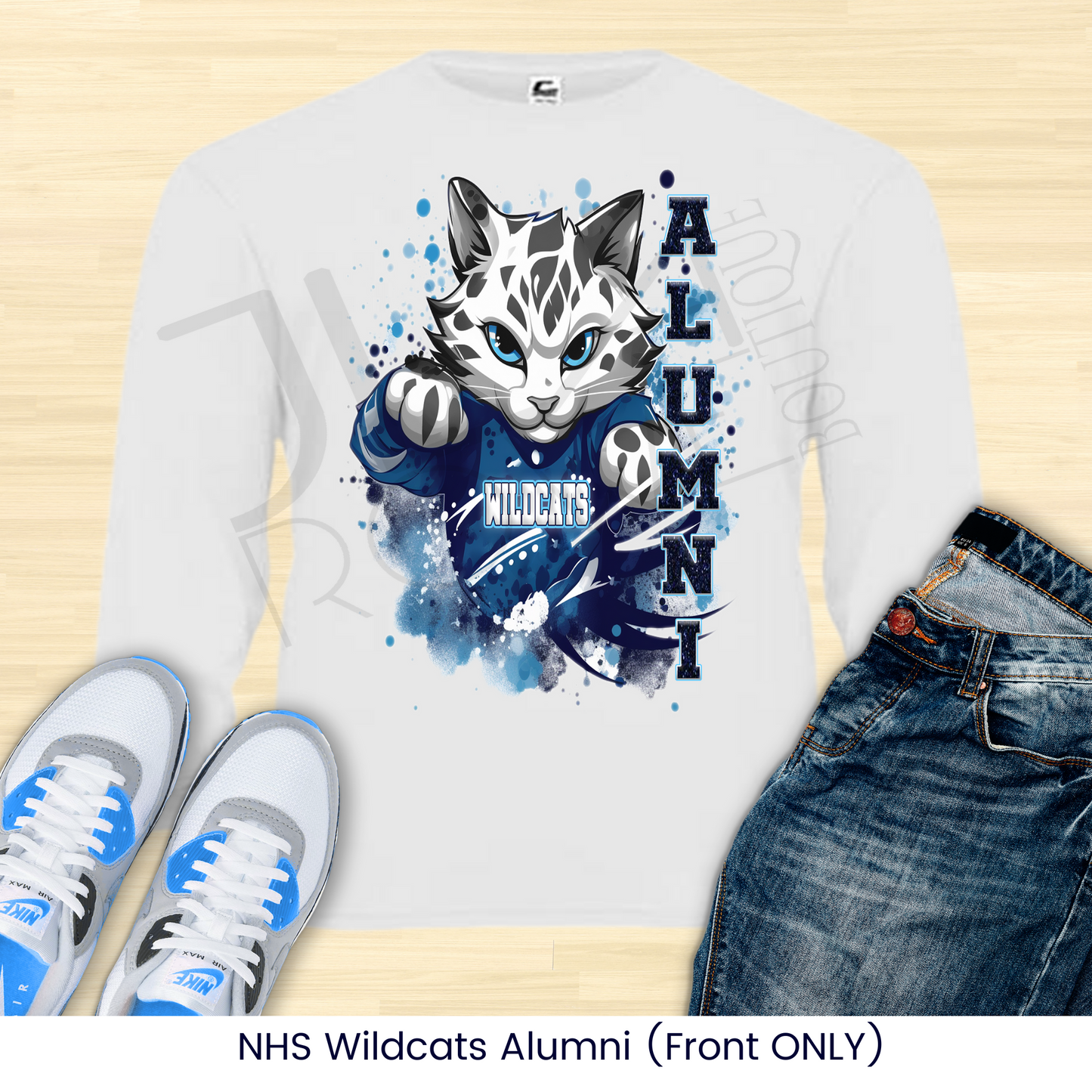Northwestern: Alumni Long sleeve T-Shirt-236