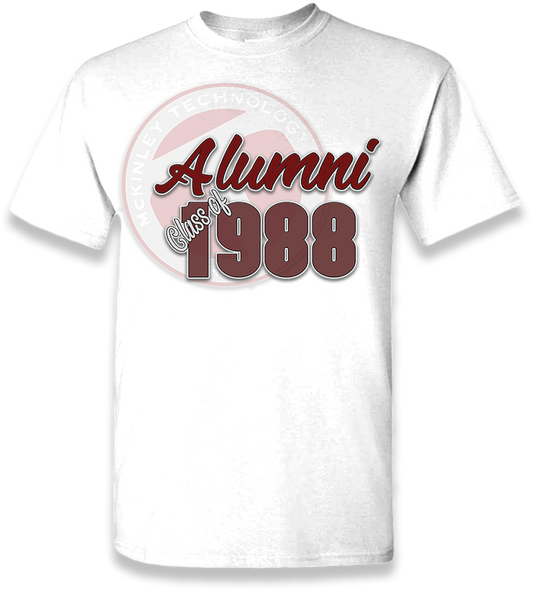 Alumni - Premium Digital Print (Logo Class of Alumni) T-Shirt