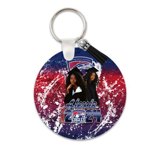 Graduation: Full-Color Keychain-125