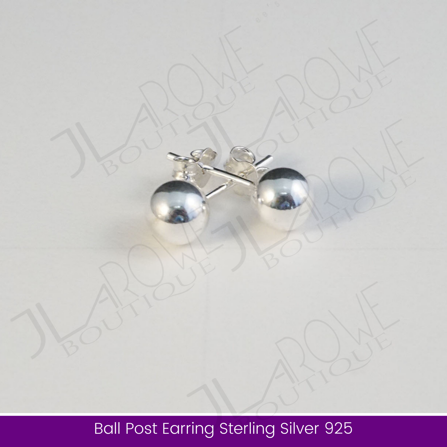 Ball Post Earring Sterling Silver 925