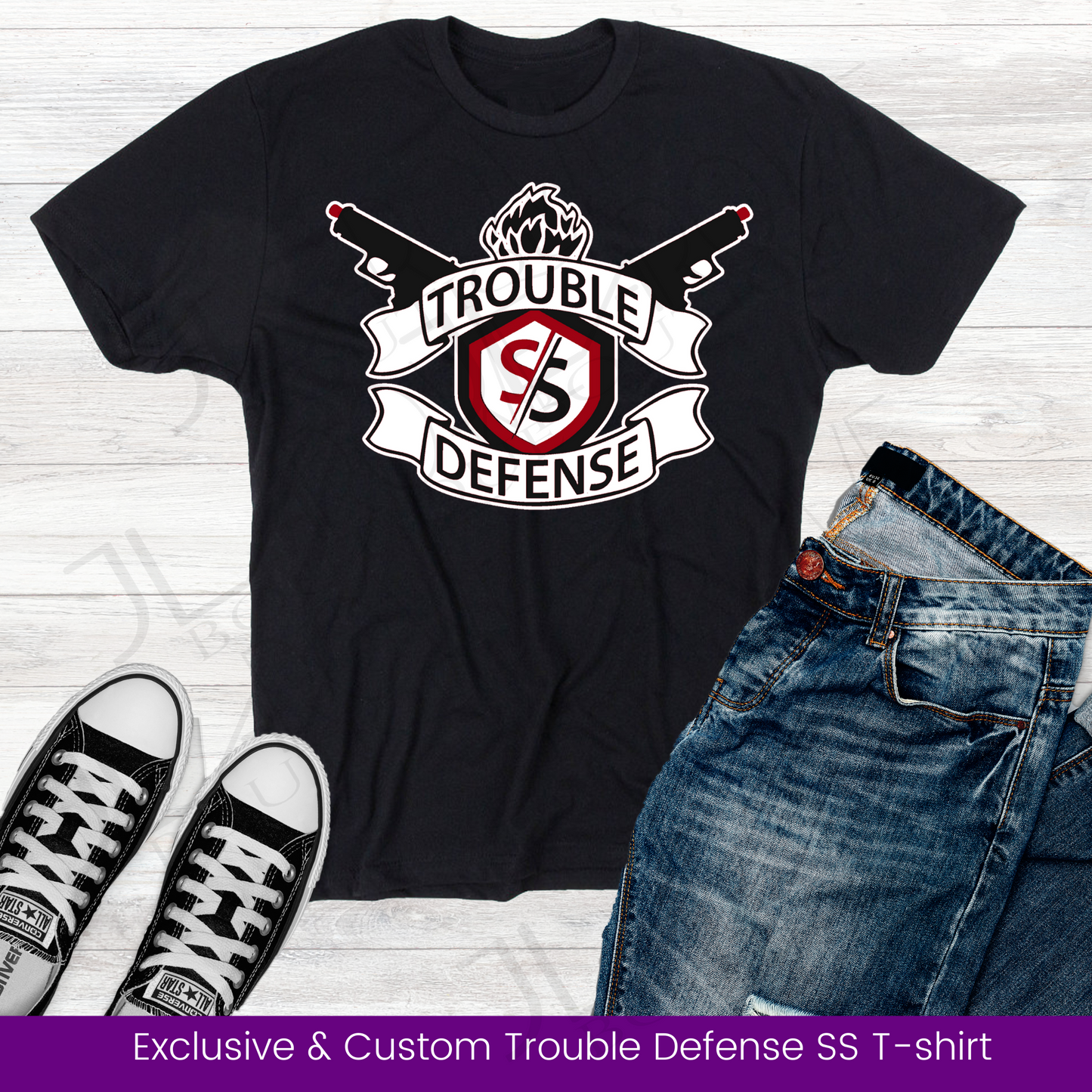 Trouble Defense SS T-shirt
