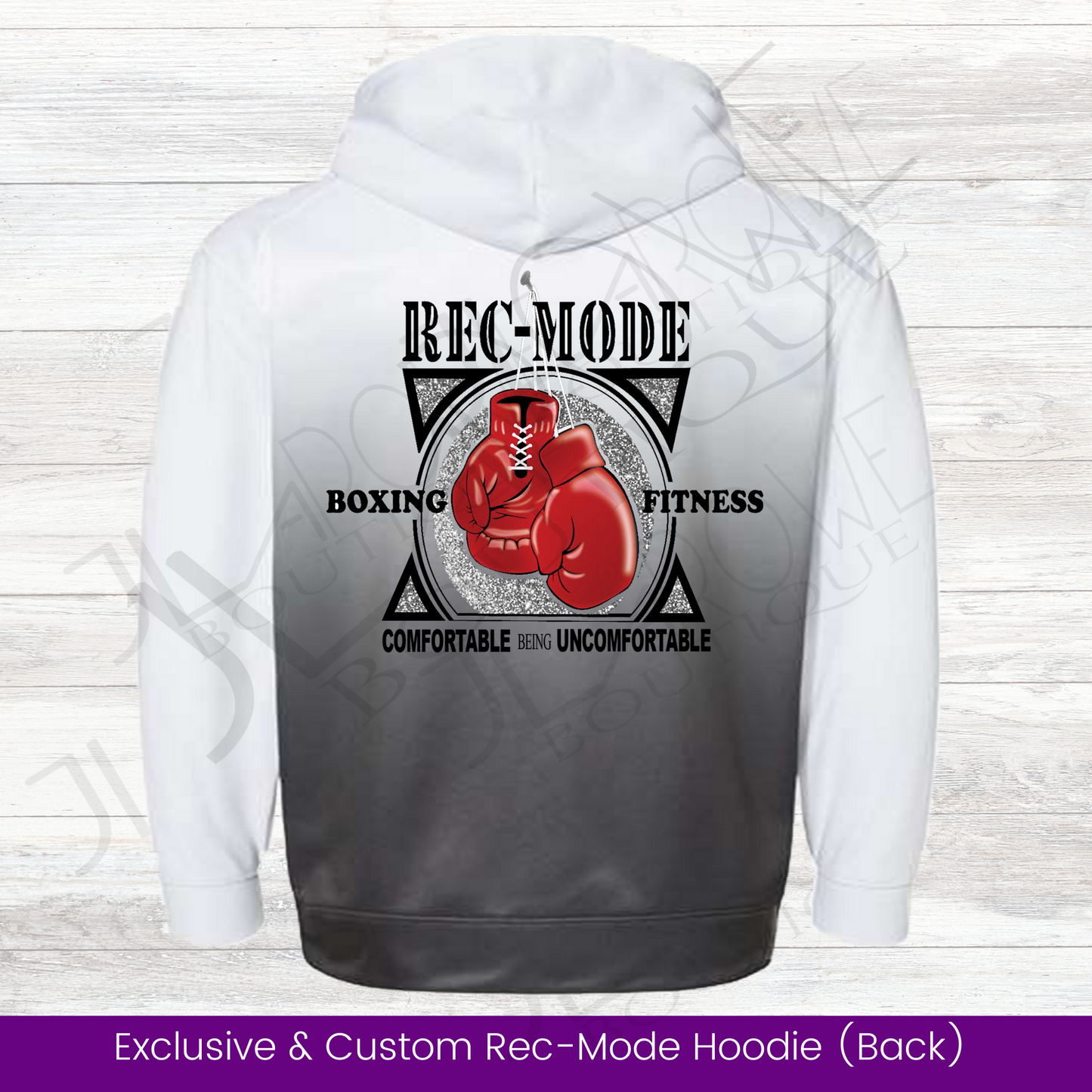 Rec-Mode Boxing & Fitness Hoodie