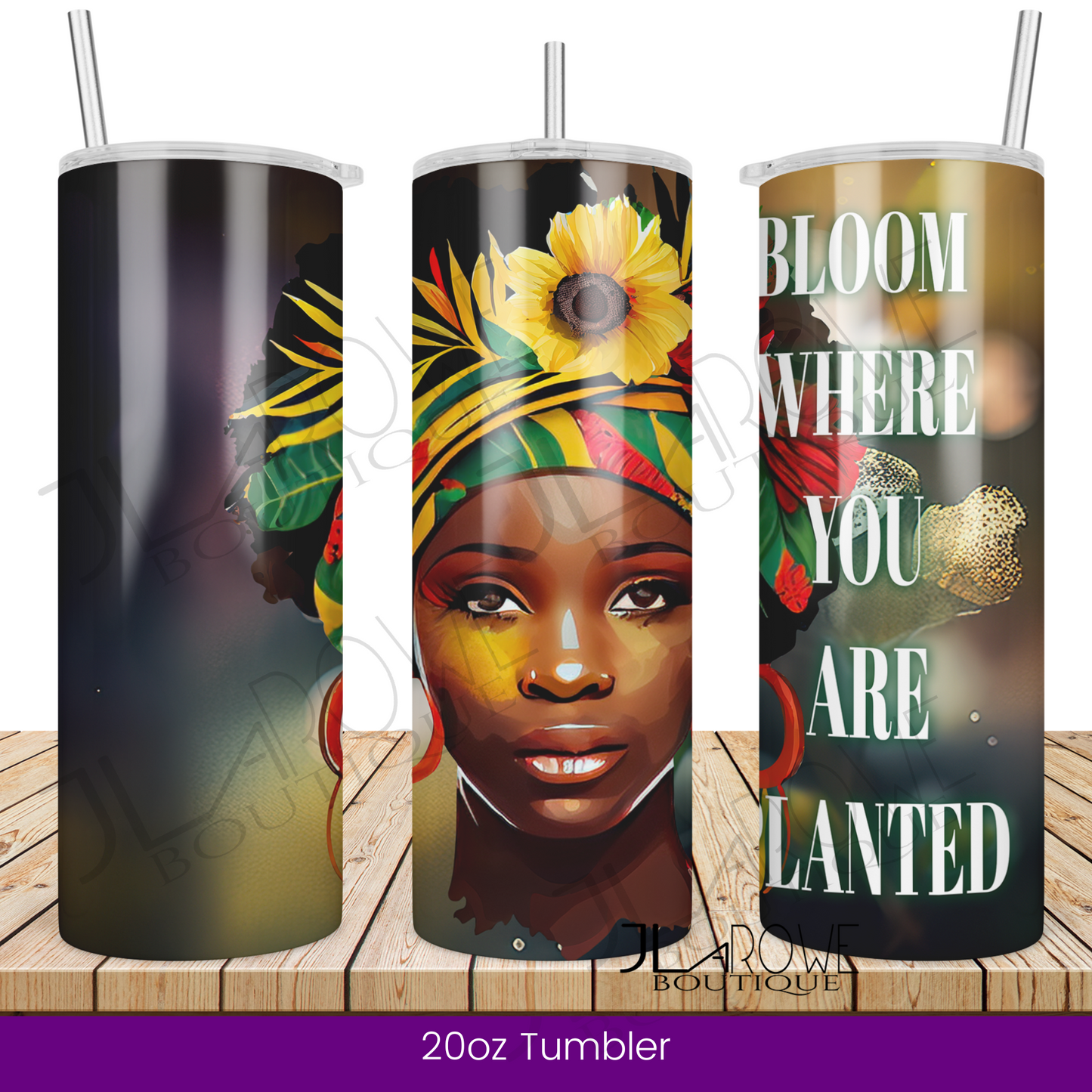 Bloom Where you are Planted - 20oz Tumbler