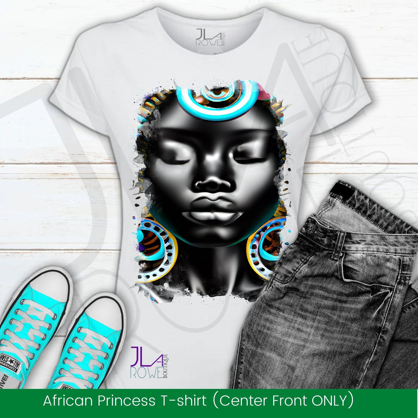 African Princess T-shirt, Black Girl Magic, Black Girl Shirt, African Princess Shirt, Black History T-shirt