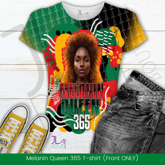 Melanin Queen T-Shirt, Black Girl Magic, Black Girl Shirt, Black Queen Shirt